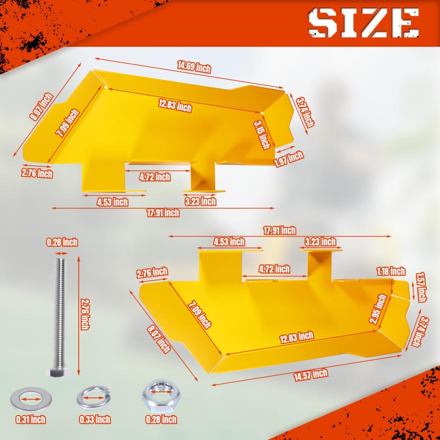 【並行輸入品】Navellon スチールフェンダーキット カブカデットアルティマシリーズゼロターン芝刈り機用 19A70062100交換用 ZTの画像
