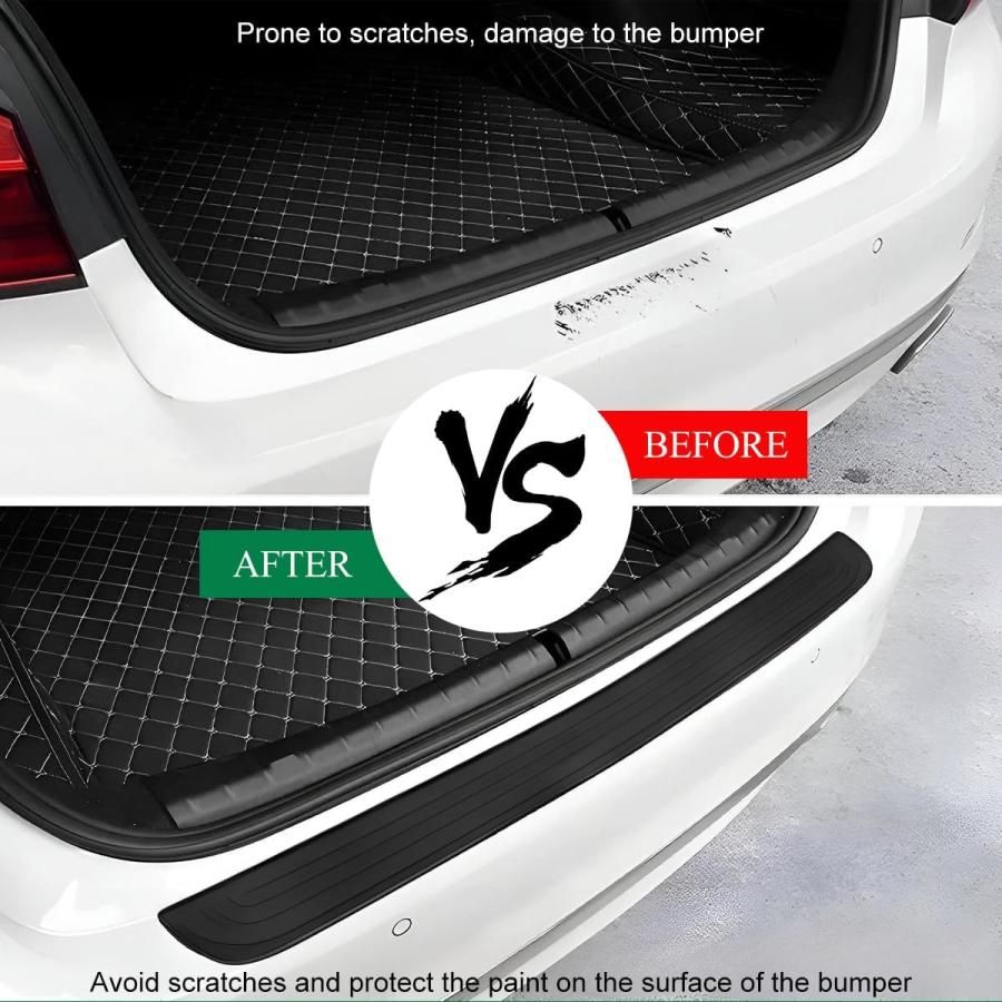 並行輸入品】 Soptrise 1Pc Rubber Rear Bumper Guard for Lexus ES