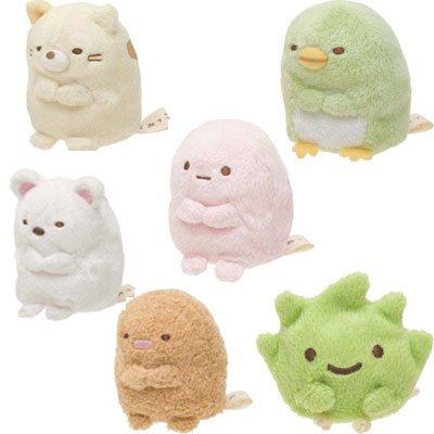 【６種セット】 【すみっコぐらし】 てのりぬいぐるみ