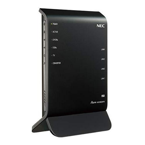 NEC 2022モデル Aterm 無線LAN Wi-Fiルーター 優先配送 AC1800 1300+450Mbps 11ac対応 PA-WG1800 WG1800HP4