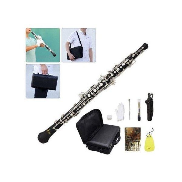 オーボエ ハードケース付き 楽器 楽器 管楽器 吹奏楽器 Cキー 楽器 器材 初心者 セット 2au 0914 918 Shop ぷちりん