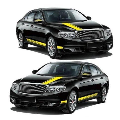 ステッカー ストライプ ビニール ウエストライン 車 サイド ドア 2au 2681 Shop ぷちりん 通販 Yahoo ショッピング