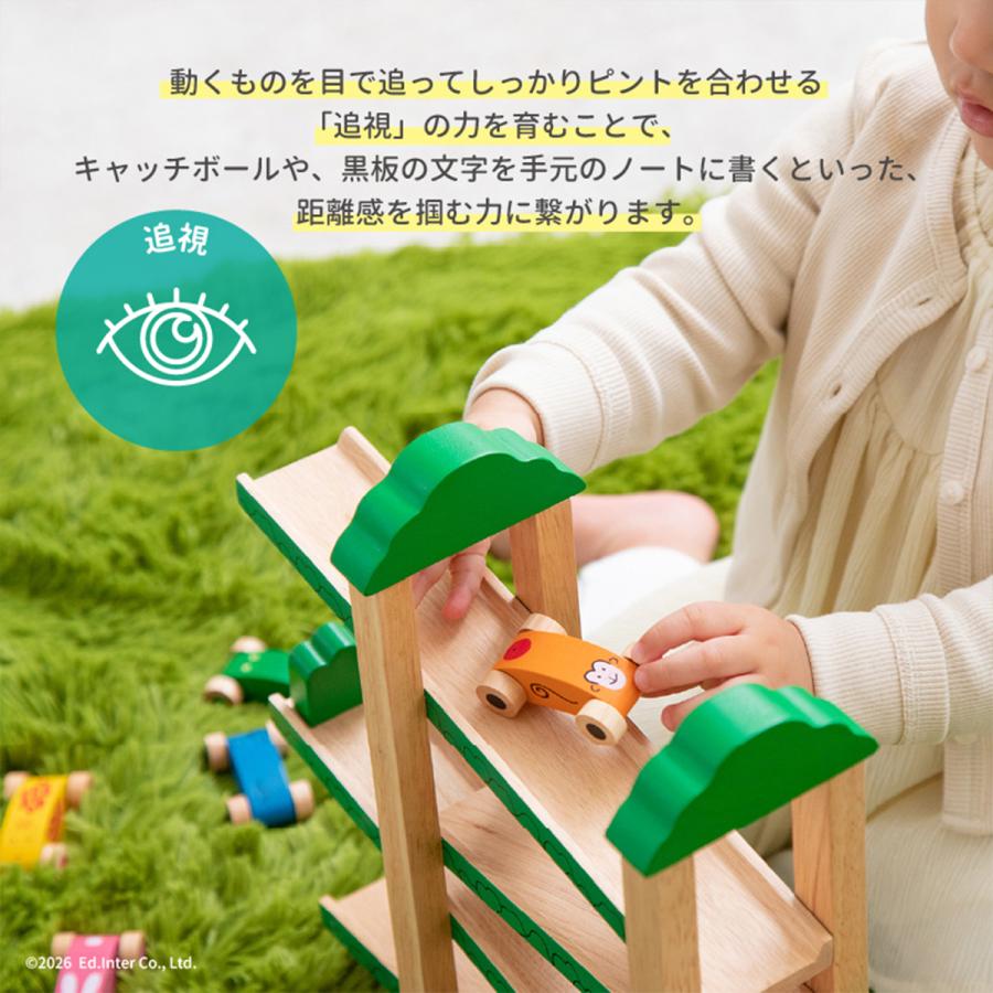 エド・インター（Ed・Inter） 森のうんどう会 スロープトイ 木製知育