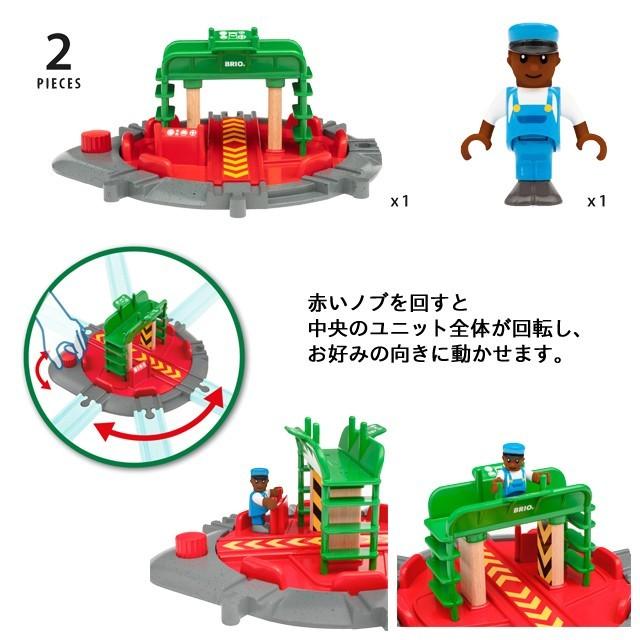 さかさか様確認用 BRIO（ブリオ） フィギュア付ターンテーブル 33476 おもちゃ 名入れOK