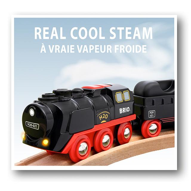 ブリオ 車両 BRIO ブリオ バッテリーパワー スチームトレイン 33884 おもちゃ