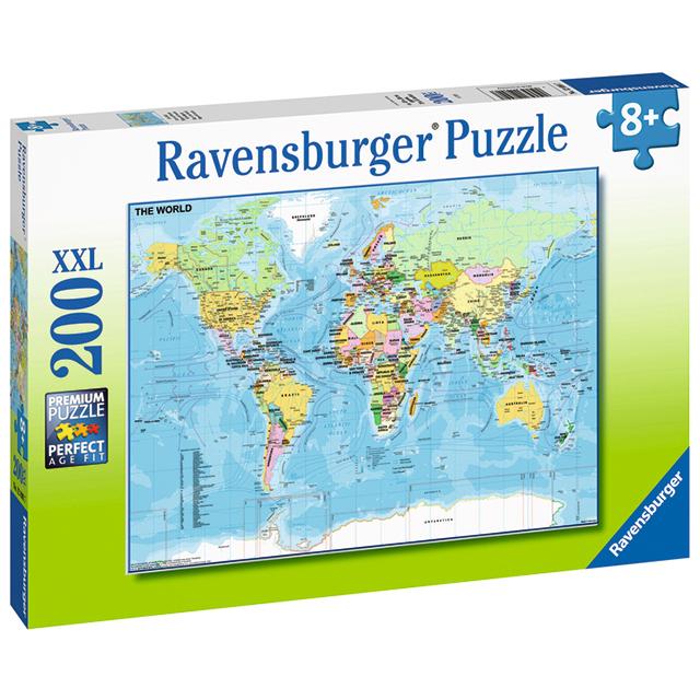 Ravensburger 世界地図(200ピース) 6128907 ジグソーパズル Ravensburger 世界地図(200ピース) 6128907 ジグソーパズル
