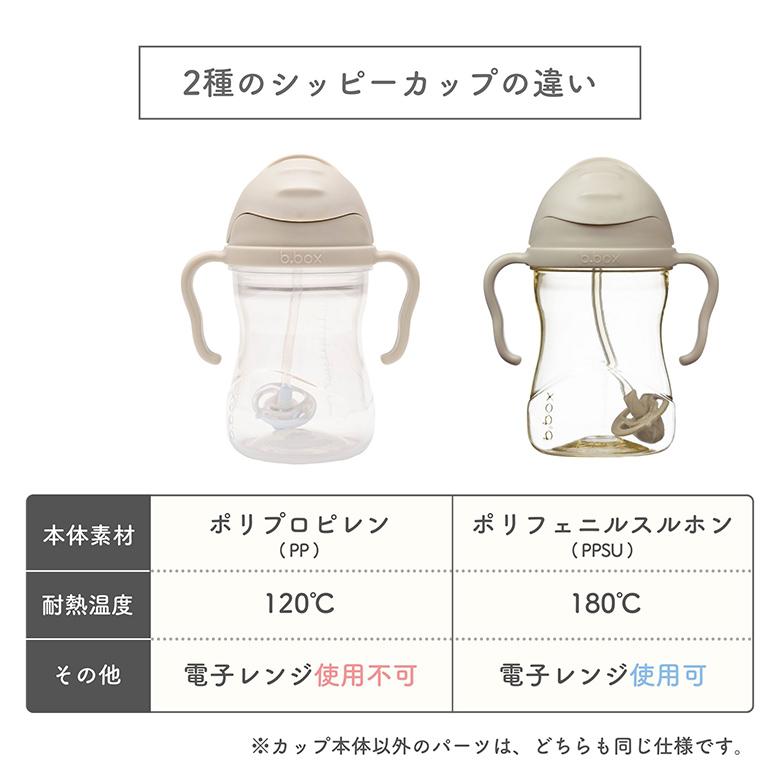 b.box（ビーボックス） PPSU シッピーカップ デラックス 240ml おもり