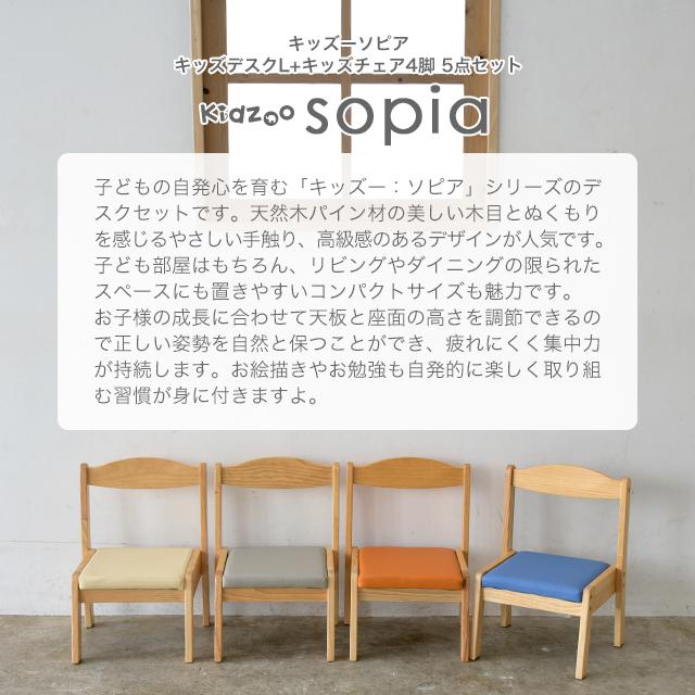 Kidzoo（キッズー） Kidzoo(キッズーシリーズ)ソピアキッズデスク1200