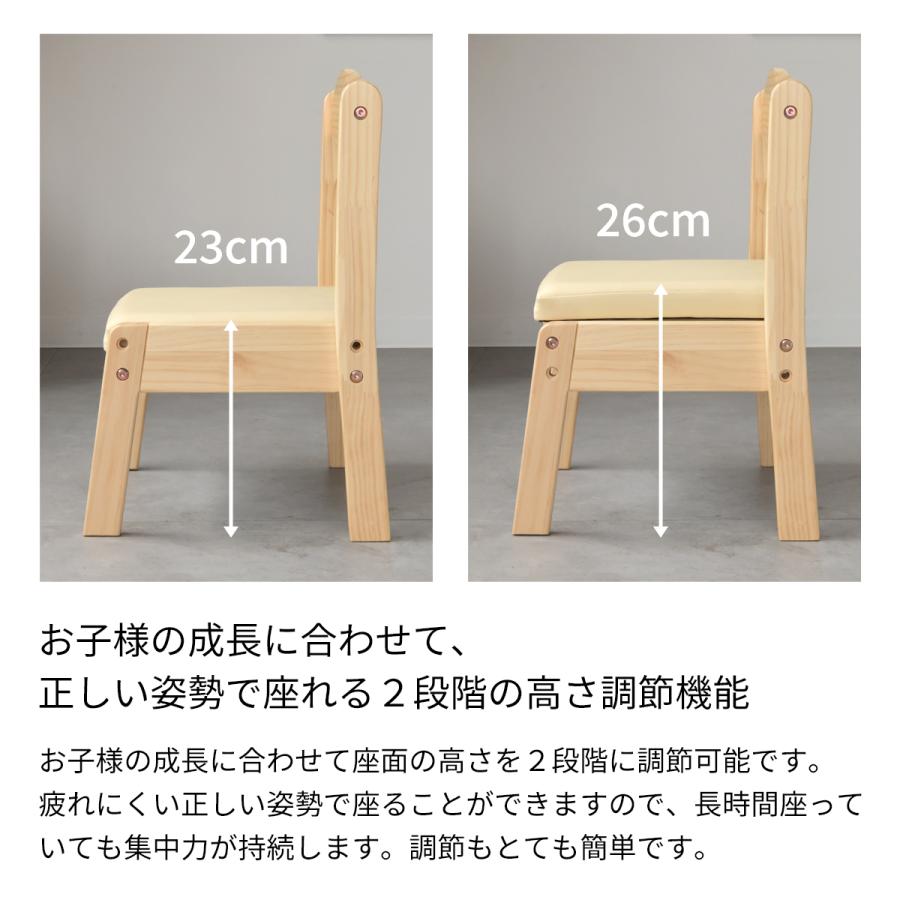 Kidzoo（キッズー） ソピアスクエアテーブルチェア2点セット キッズ