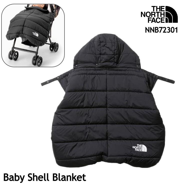 ノースフェイス ベビーシェルブランケット NNB72301 ブラック THE NORTH FACE BABY SHELL BLANKET BLACK （ザ・ノース・フェイス