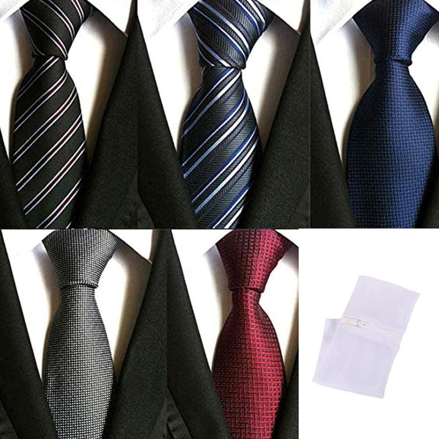 ネクタイ セット メンズ おしゃれ 5本セット 洗える 毎日激安特売で 営業中です 人気 小紋 チェック柄 ストライプ ビジネス用 格子 就活 ドット 結婚式