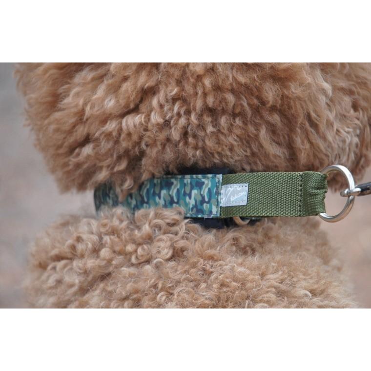 Hakusan]カモフラージュデザインハーフチョーク【ソフトタッチハーフ