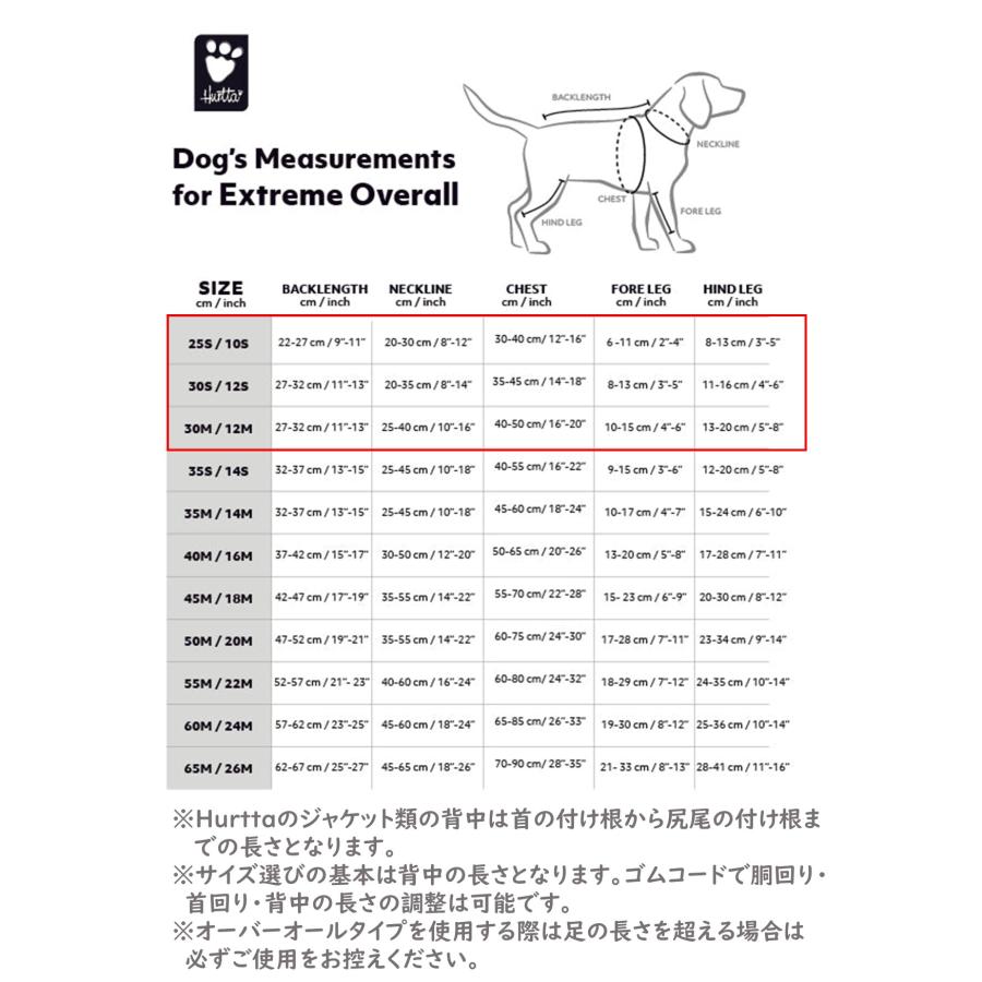 Hurtta エクストリームオーバーオール 30/XS ブラック 楽天市場】フィンランドのドッグブランド【Hurtta】【フルッタ