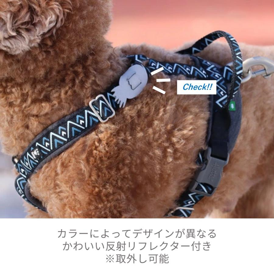 フィンランドのドッグブランド【Hurtta】【フルッタ】・ラズルダズルシリーズ「Ｙ型クッションハーネス」｜1stdogcafe｜09