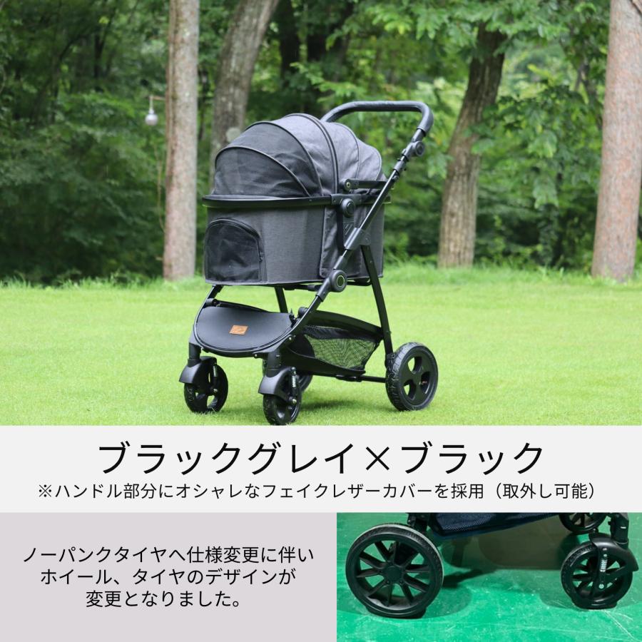Hakusan]（ハクサン）パンクしないPUタイヤを採用した走行性抜群の