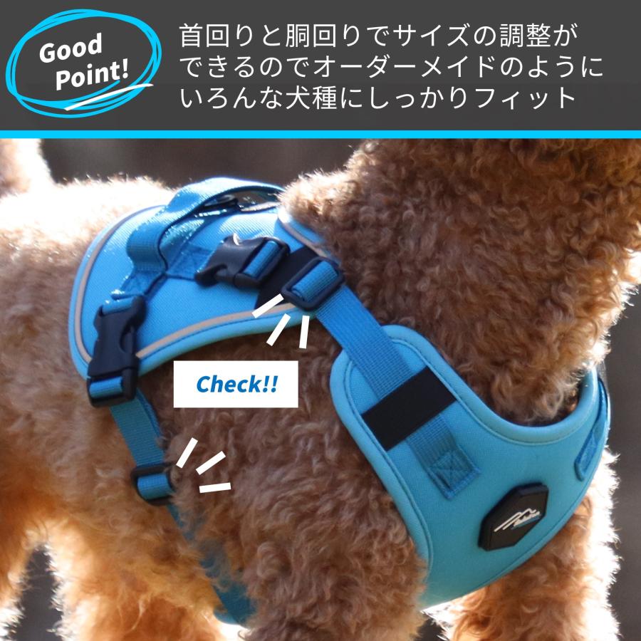 [Hakusan]体全体をやさしく包むこむ愛犬に優しいハーネス【ゼロフォーハーネス】【ＺＥＲＯ４ハーネス】｜1stdogcafe｜10