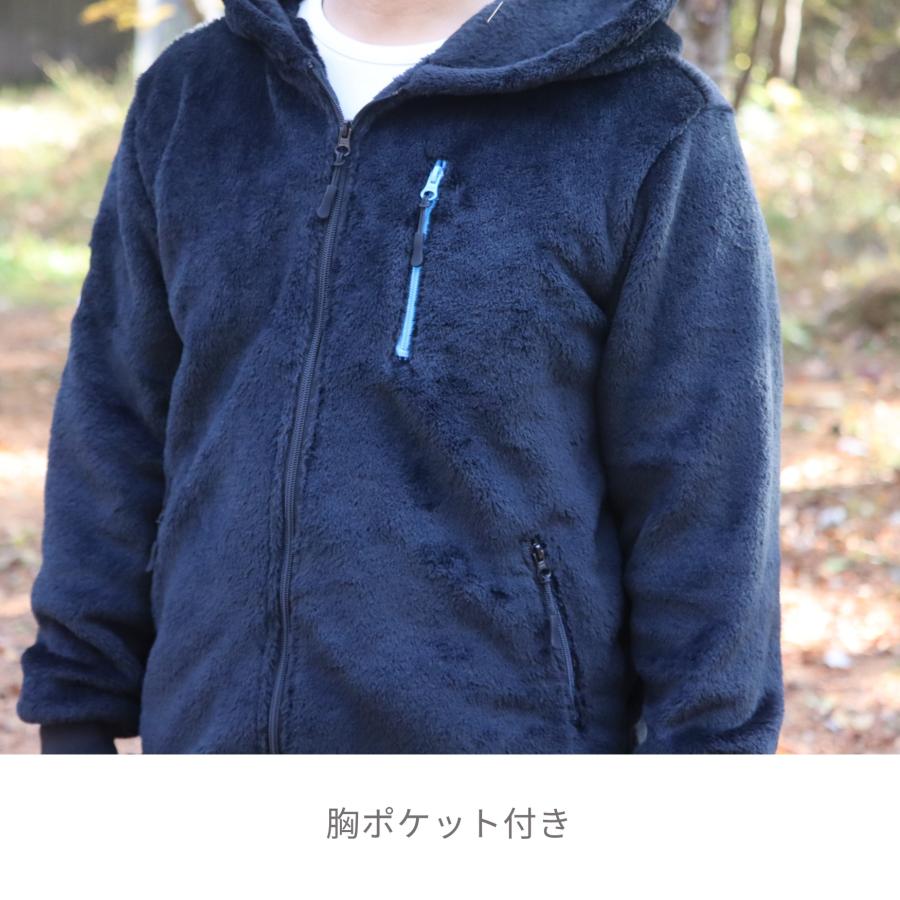 Hakusan]ポーラテックフリースを採用した人用フリースジャケット【ゼロ