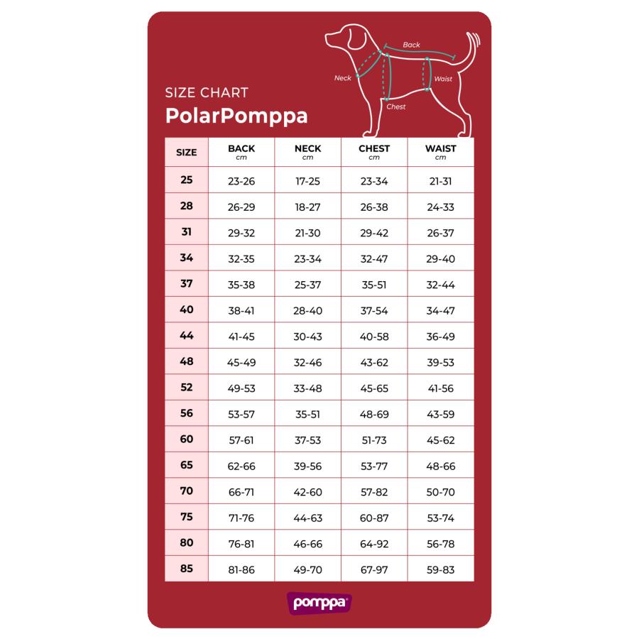 【試着のみ】ポムッパ/pomppa toppa pomppa/28サイズ フィンランドのドッグブランド【Pomppa】【ポムッパ】・ドッグフリース