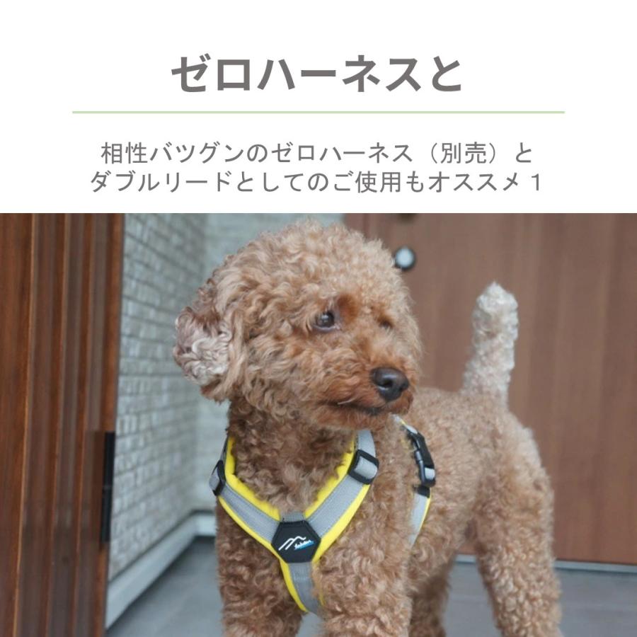 Hakusan]愛犬の首に優しくフィットするダブルリング首輪【ゼロ