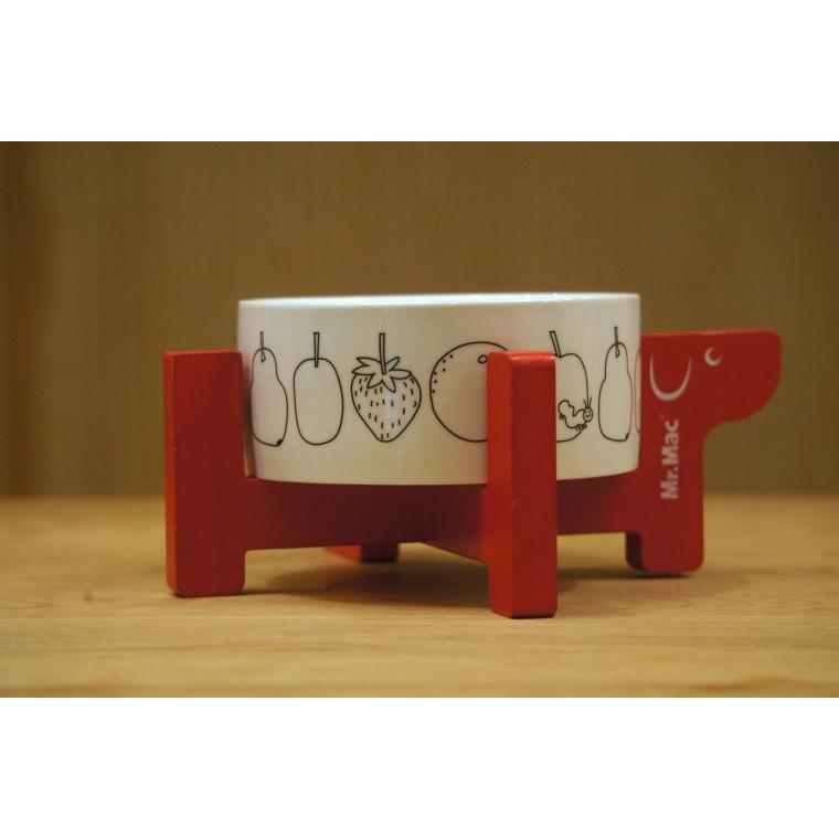 かわいいだけじゃない。機能性も高い フードスタンド＆ボール S