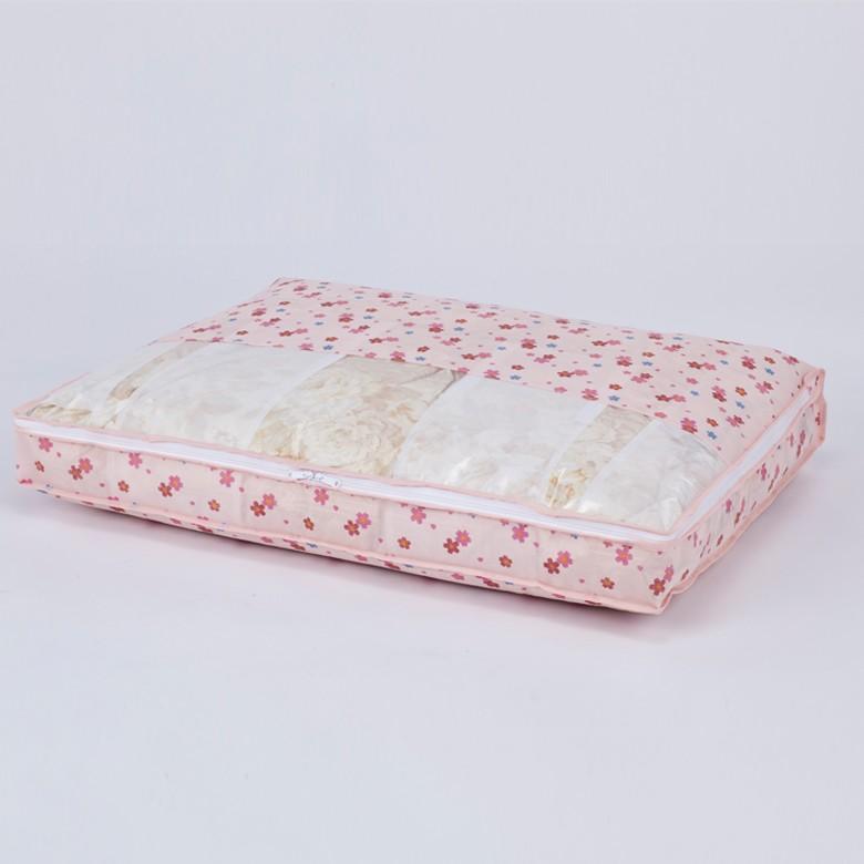 羽毛布団収納ケース 不織布製 シングル 収納袋 ふとん圧縮袋