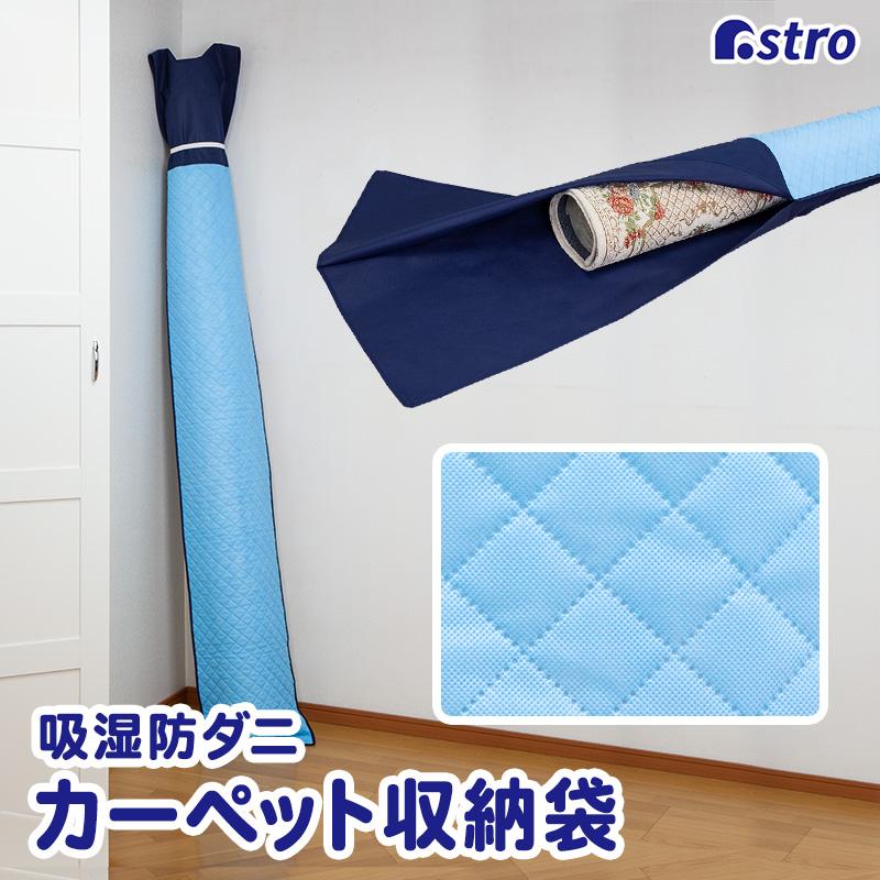 カーペット 収納袋 不織布製 強力吸湿 防ダニ効果 ラグ 保管 アストロ 617 68