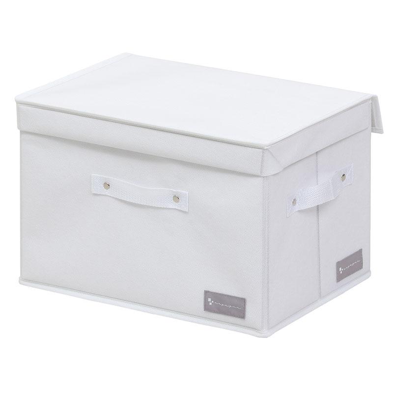 アストロ公式 製品保証付き 収納ボックス ふた付き ホワイト シンプル