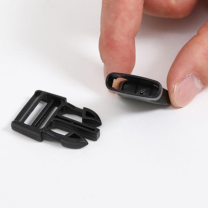 バッグ　かばん　ベルト　キャンプ用品　補修　部品 アストロ公式 製品保証付き バックル＆アジャスター 10個組 20mm