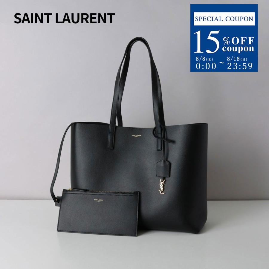 サンローラン トートバッグ ブラック YSL BAG SHOPPING EW 600281  