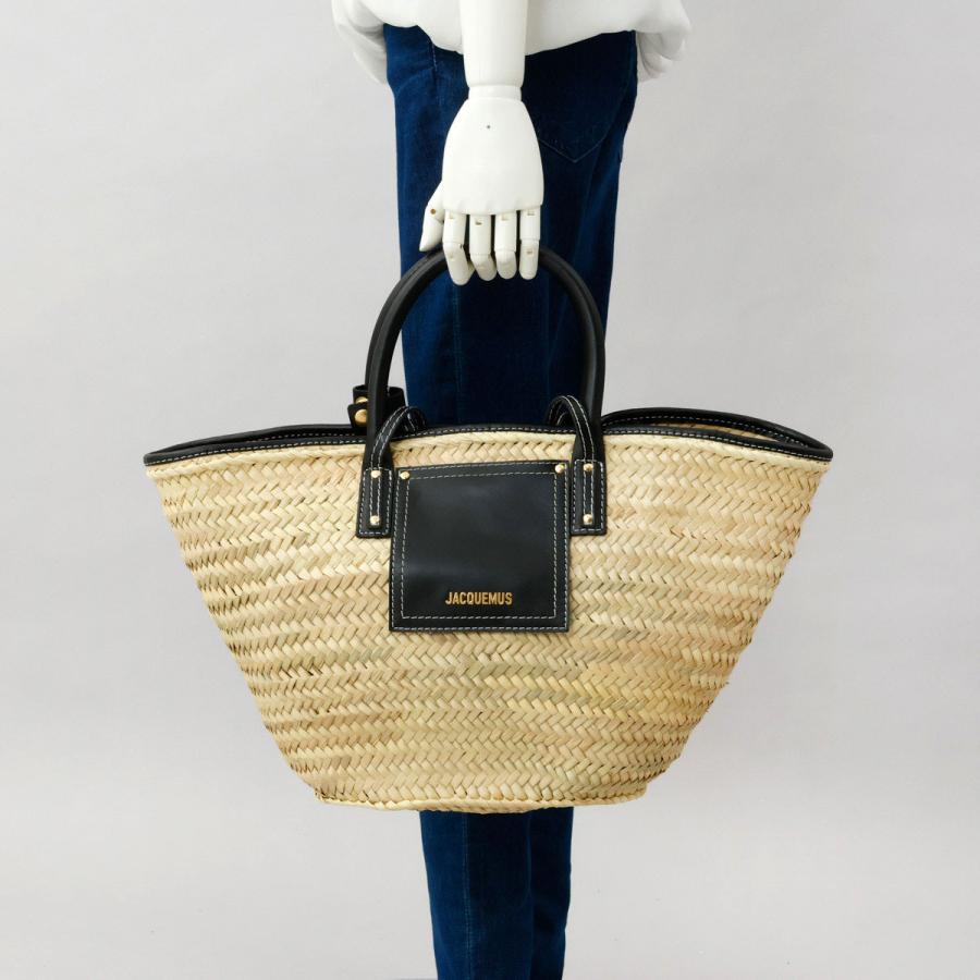 JACQUEMUS ジャックムス トートバッグ ブラック BLACK バッグ JACQUEMUS ジャックムス トートバッグ ブラック BLACK バッグ
