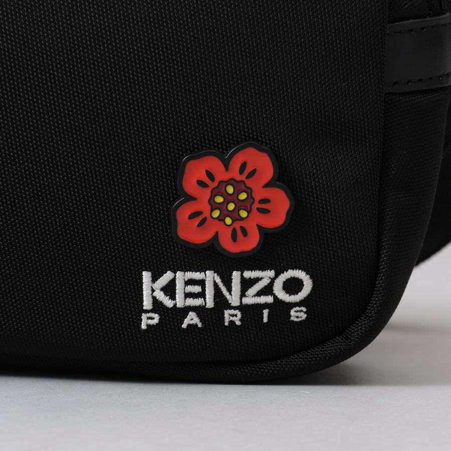 ケンゾー KENZO ボディバッグ ブラック バッグ ショルダー 通勤 通学 人気 おしゃれ FD55SA468F26 BLACK 99 ユニセックス メンズ レディース｜1ststreet｜07