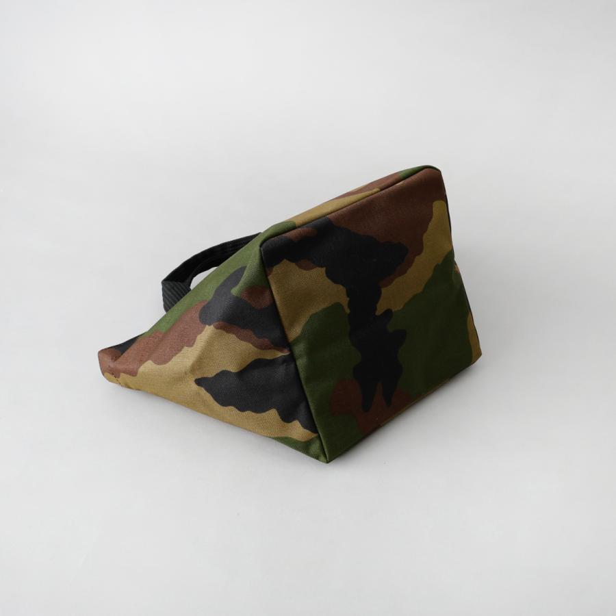 エルベシャプリエ　迷彩　カモフラ　舟形　小さい　トート　バッグ Herve Chapelier（エルベシャプリエ） トートバッグ 1028W ナイロン 舟