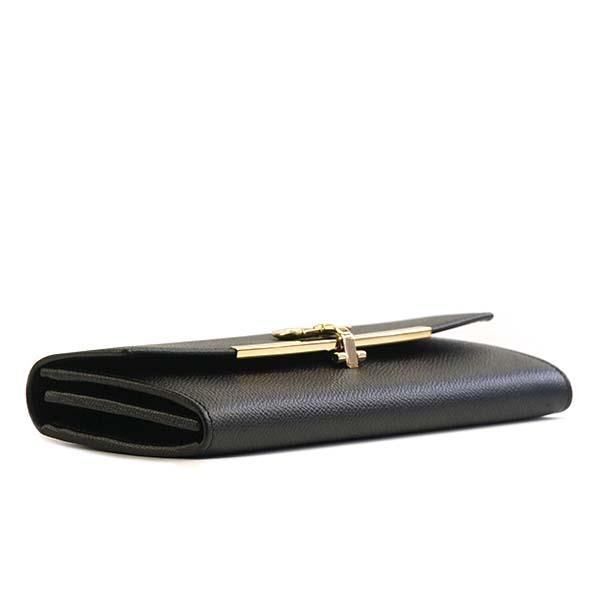 FERRAGAMO フェラガモ 長財布 ブラック 22D150 683312 GANCINO FERRAGAMO フェラガモ 長財布 ブラック 22D150 683312 GANCINO