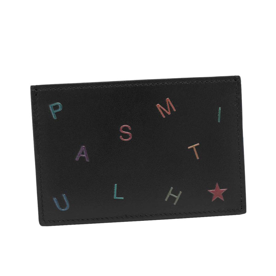 WEB限定カラー ポールスミス PAUL SMITH カードケース メーカー公式 メンズ ALETFL ブラック M1A6137 PR