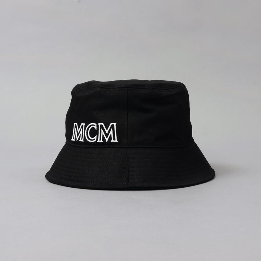 エムシーエム MCM 帽子 ブラック ハット ロゴ バケハ バケットハット 黒 MEHDABC01 BLACK BK001 レディース メンズ ユニセックス｜1ststreet｜03
