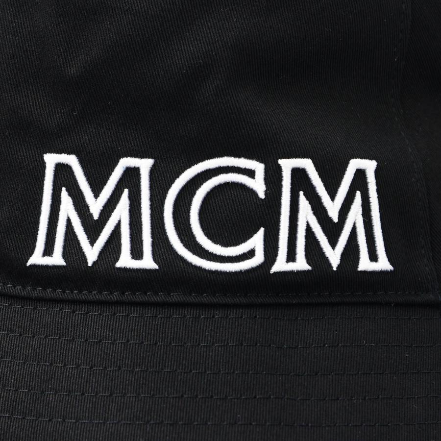 エムシーエム MCM 帽子 ブラック ハット ロゴ バケハ バケットハット 黒 MEHDABC01 BLACK BK001 レディース メンズ ユニセックス｜1ststreet｜06