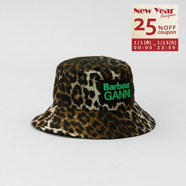 GANNI ボアバケットハット ブラック ガニー GANNI ボアバケットハット ブラック ガニー