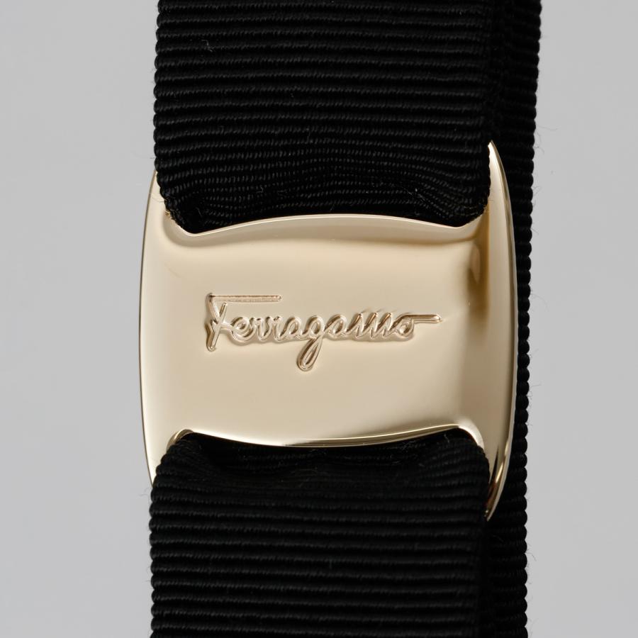 FERRAGAMO フェラガモ バレッタ ブラック/ゴールド 342019 FERRAGAMO フェラガモ バレッタ ブラック/ゴールド 342019
