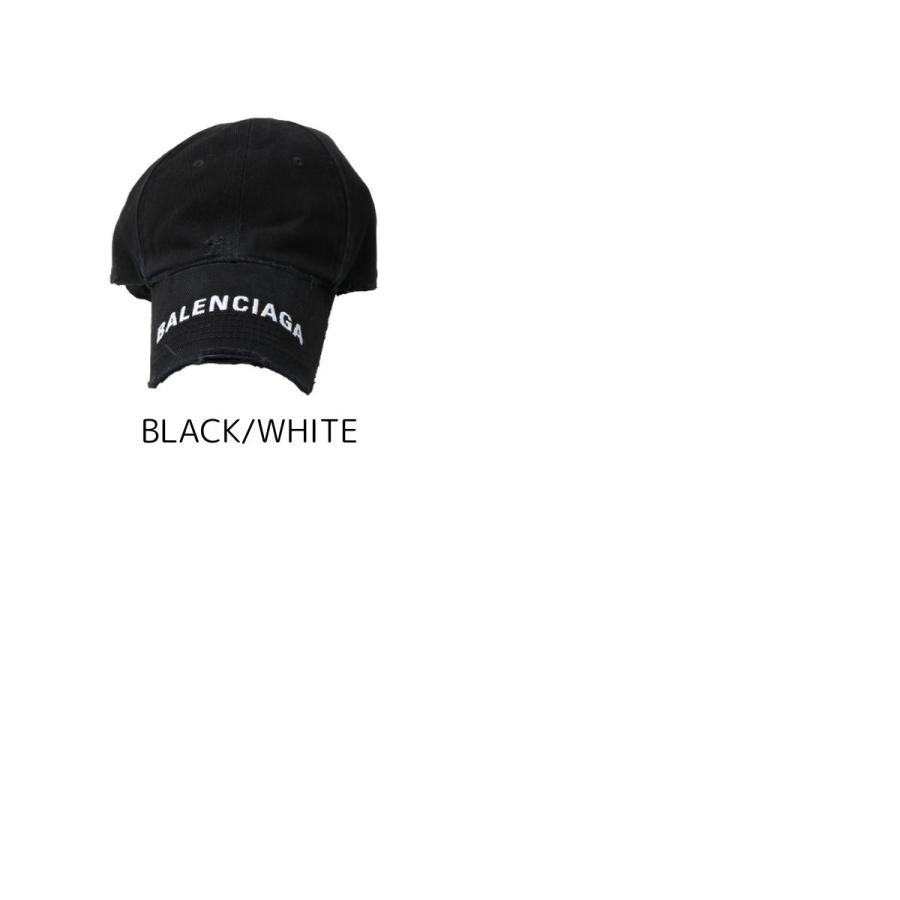 バレンシアガ BALENCIAGA キャップ ブラック 帽子 ブランドロゴ