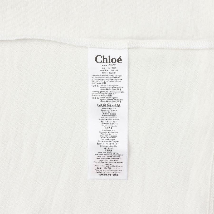 クロエキッズ CHLOE KIDS Tシャツ C15E35/117 KID GIRL クロエ Chle ガールズ キッズ 子供 コットン レディース｜1ststreet｜09