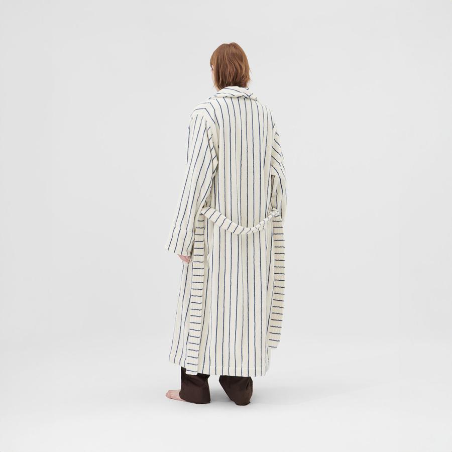 TEKLA 正規販売店 テクラ バスローブ パジャマ ボーダー