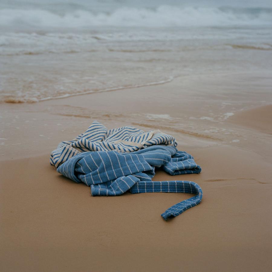 TEKLA（テクラ） 正規販売店 バスローブ パジャマ ボーダー ストライプ