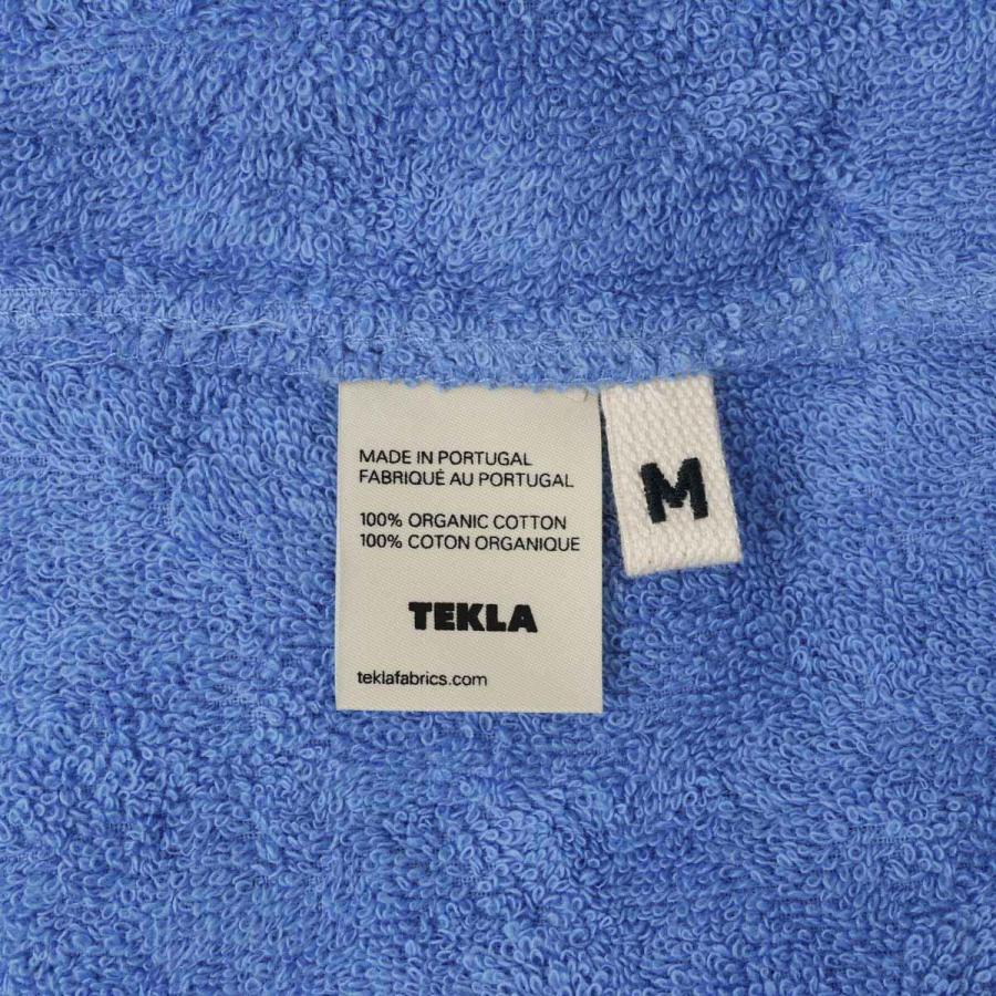 【未使用　タグ付き】TEKLA バスローブ 青 ストライプ　キッズサイズ 未使用 タグ付き】TEKLA バスローブ 青 ストライプ キッズサイズ 未