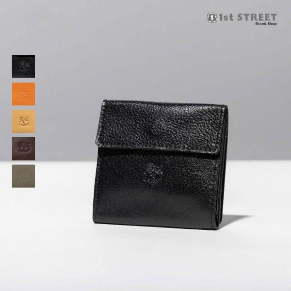 イルビゾンテ IL BISONTE 2つ折り財布 財布 折り財布 レザー グレー 