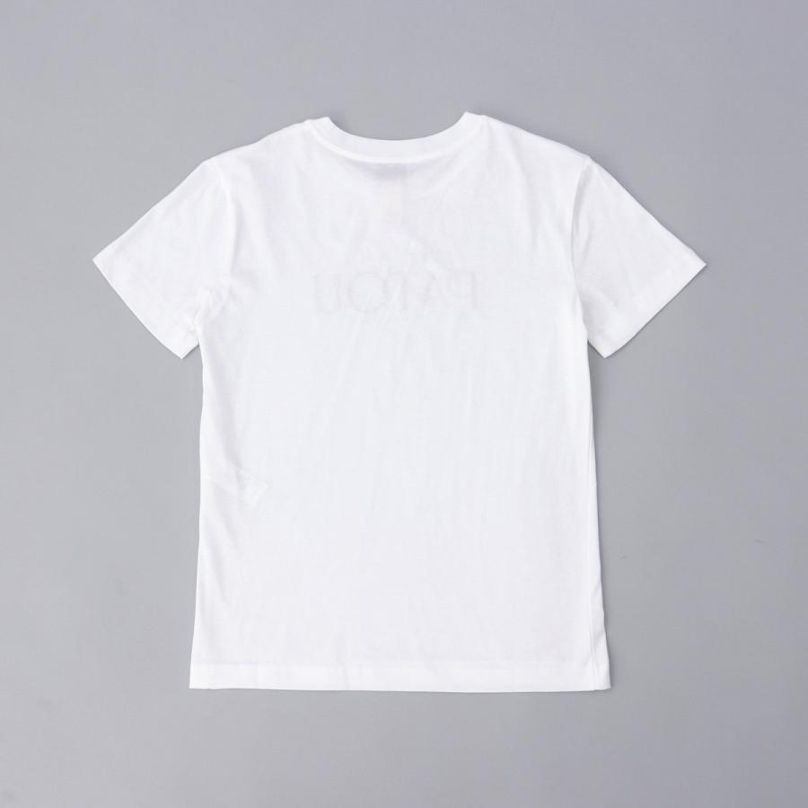 パトゥ PATOU Tシャツ ホワイト JE029 001W JERSEY ロゴ おしゃれ 人気 ブランド｜1ststreet｜07