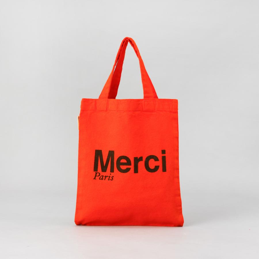 MERCI（メルシー） 並行輸入 トートバッグ ミニトート コットン ロゴ