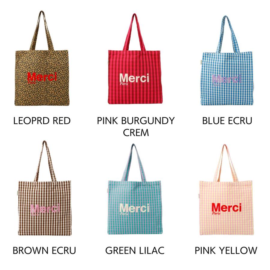 【新品未使用タグ付き】MERCI メルシー　トートバッグ　新品 MERCI（メルシー） 並行輸入 トートバッグ 大容量 ビッグトート