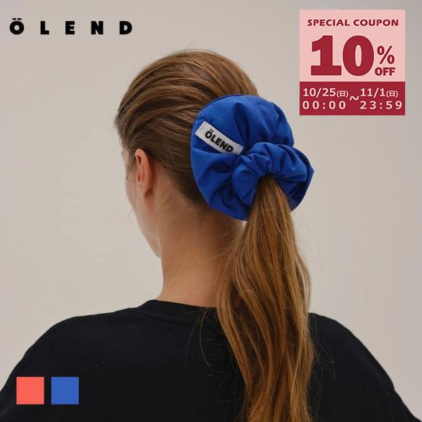 P5倍 正規販売店 オレンド OLEND シュシュ レディース パデッド スクランチ ヘアゴム PADDED SCRUNCHY | OLEND