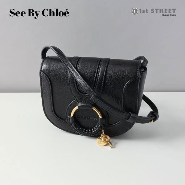 SEE BY CHLOE シーバイクロエ ショルダーバッグ ブラック バッグ SEE BY CHLOE シーバイクロエ ショルダーバッグ ブラック バッグ