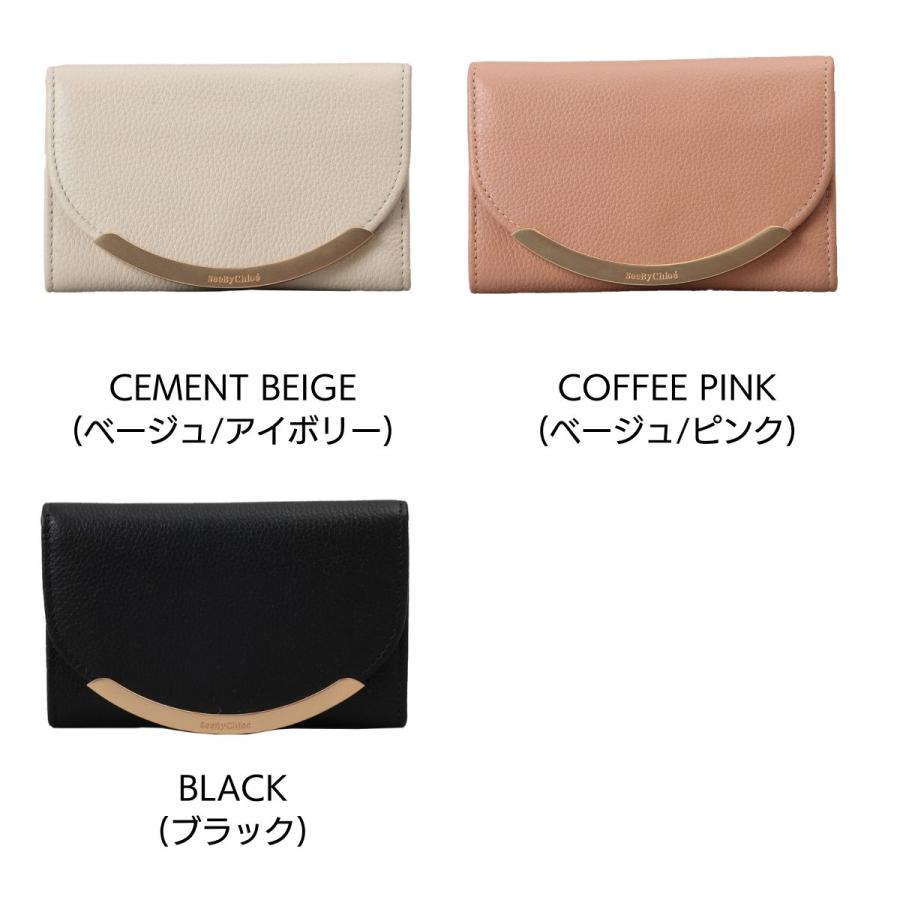 SEE BY CHLOE シーバイクロエ 3つ折り財布 リジー 三つ折り財布 SEE BY CHLOE シーバイクロエ 3つ折り財布 リジー 三つ折り財布